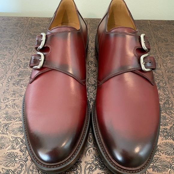 gucci double monk strap